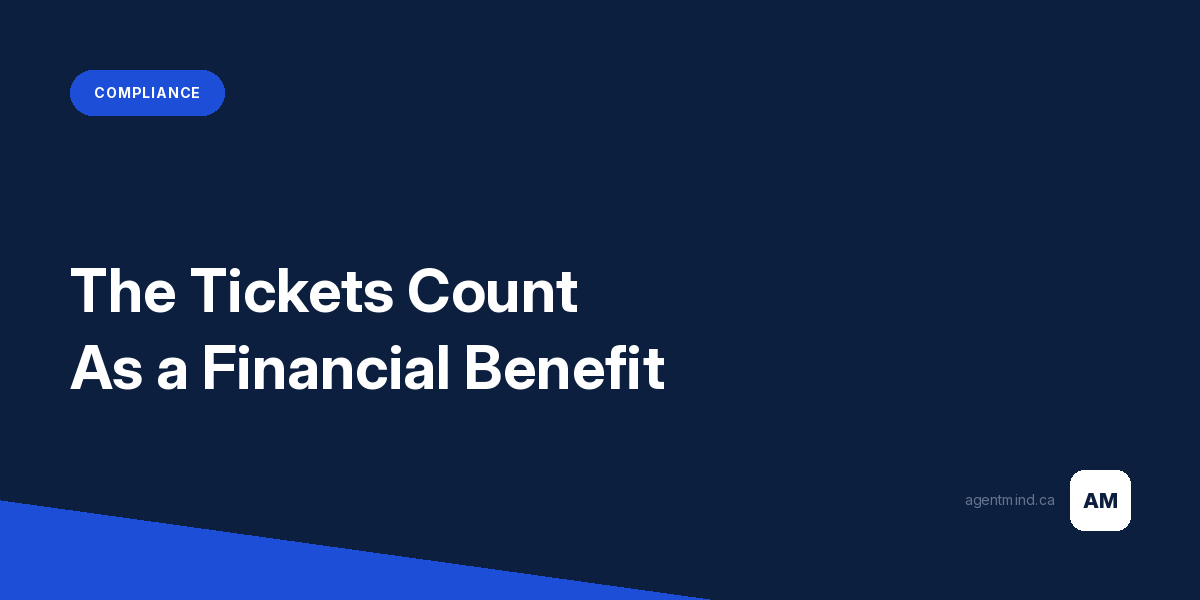 Referral Fees, Gifts and Tickets: What RECO Makes You Disclose - AgentMind blog
